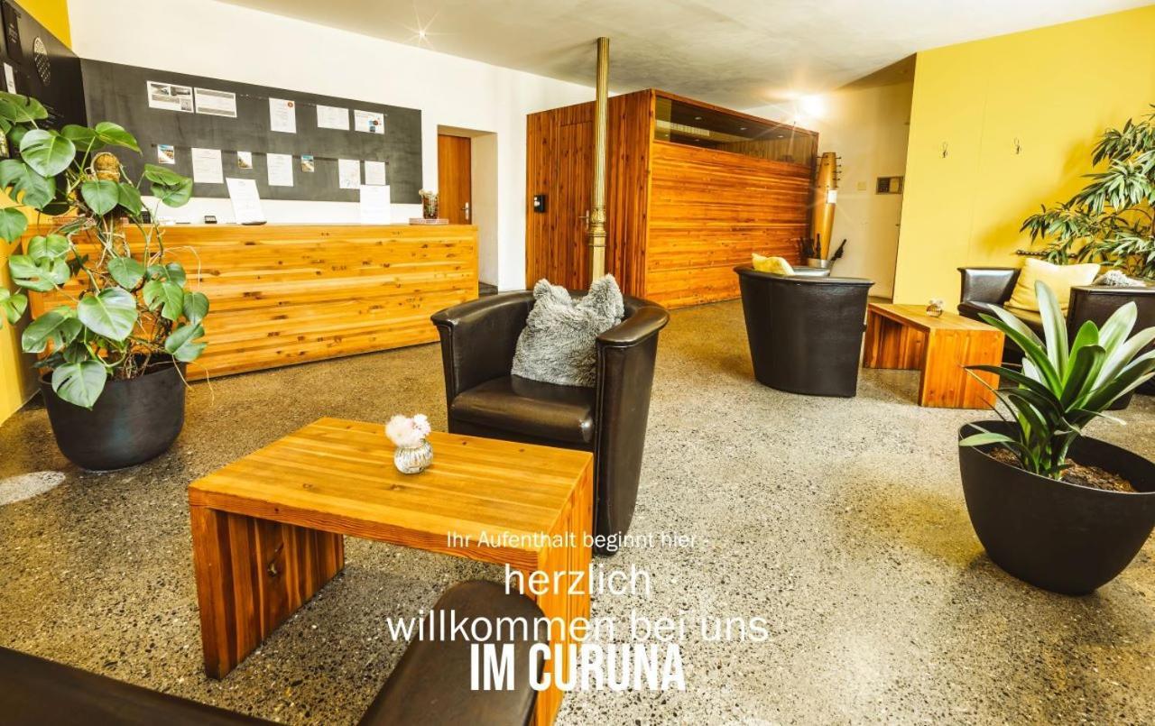 Curuna Hotel-Garni B&B Скуоль Экстерьер фото